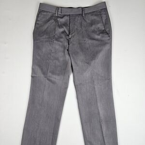 Kenneth Cole Reaction Charcoal Gray Men's Dress Pants 32x30